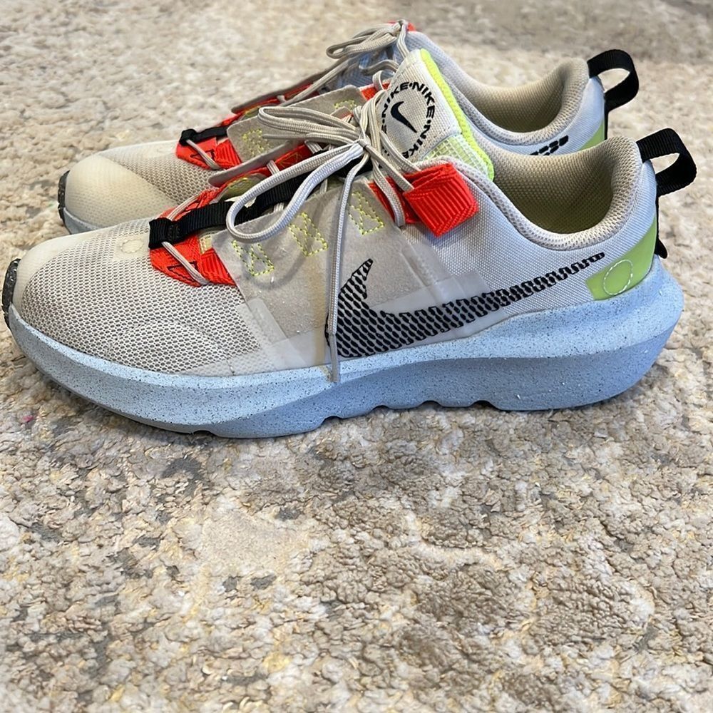 Nike Crater Impact (GS) light bone / black - stone size 7y women’s size‎ 8.5 GUC